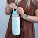 Insulated Drink Bottle - Soft Cream