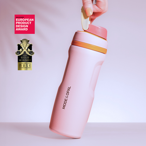 Insulated Drink Bottle, Petal Pink